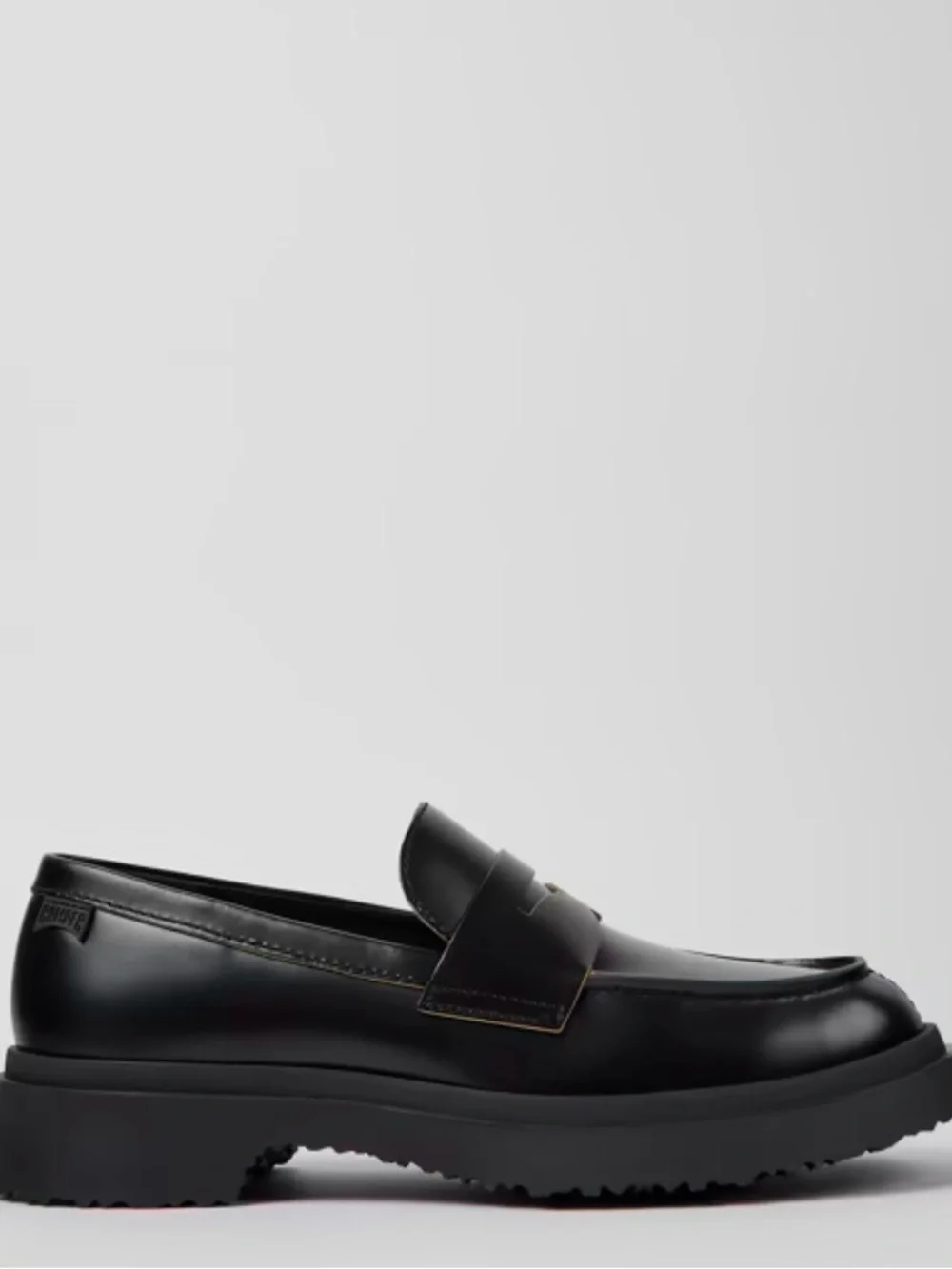 Camper Walden Black Leather Loafers - Picture 4 of 13